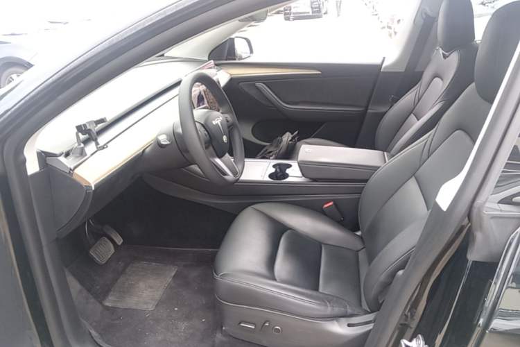 Used Tesla Model Y 2021 Long-Range All-Wheel-Drive Version 3D7 Left Front Seat