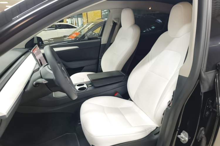 Used Tesla Model Y 2021 Standard Range Rear-Wheel Drive Version Left Front Seat