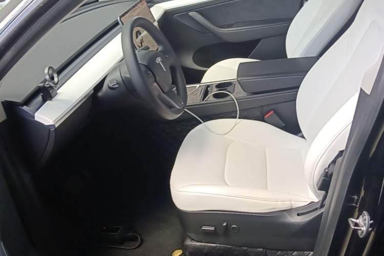 Used Tesla Model Y 2021 Long-Range All-Wheel-Drive Version 3D7 Left Front Seat