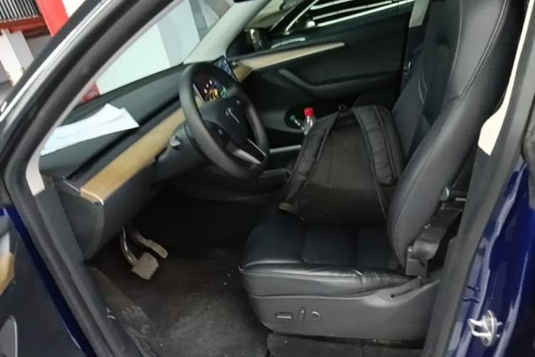 Used Tesla Model Y 2021 Standard Range Rear-Wheel Drive Version Left Front Seat