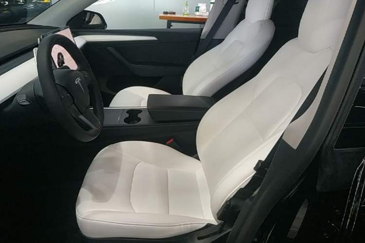 Used Tesla Model Y 2021 Long-Range All-Wheel-Drive Version 3D7 Left Front Seat