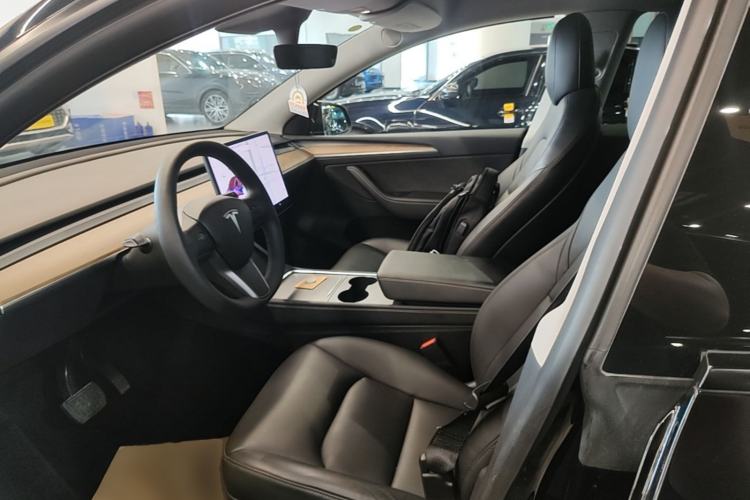 Used Tesla Model Y 2021 Long-Range All-Wheel-Drive Version Left Front Seat