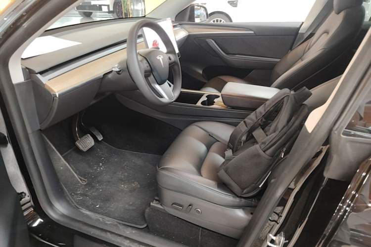 Used Tesla Model Y 2021 Long-Range All-Wheel-Drive Version Left Front Seat
