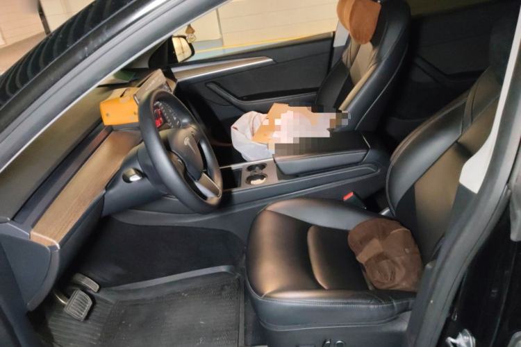 Used Tesla Model Y 2021 Standard Range Rear-Wheel Drive Version Left Front Seat