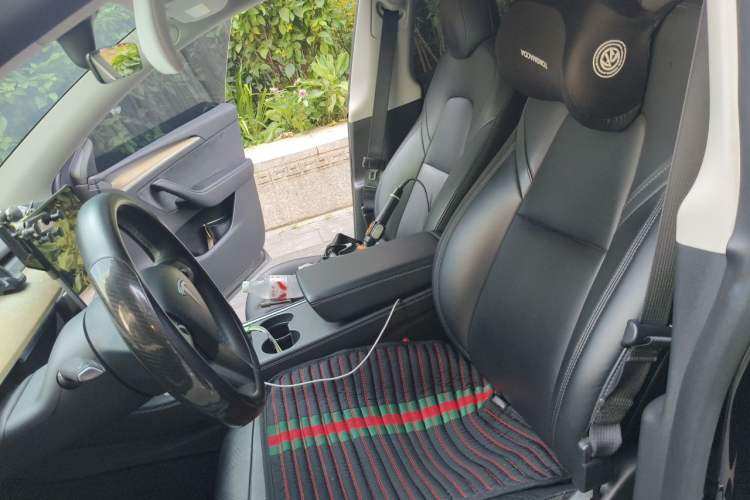 Used Tesla Model Y 2021 Standard Range Rear-Wheel Drive Version Left Front Seat