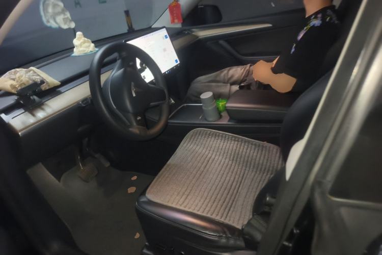 Used Tesla Model Y 2021 Standard Range Rear-Wheel Drive Version Left Front Seat
