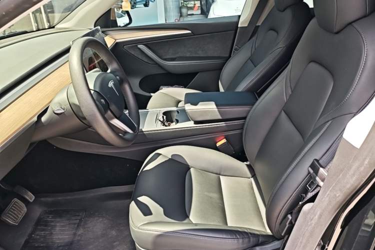 Used Tesla Model Y 2021 Long-Range All-Wheel-Drive Version Left Front Seat