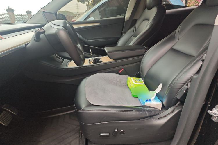 Used Tesla Model Y 2021 Standard Range Rear-Wheel Drive Version Left Front Seat
