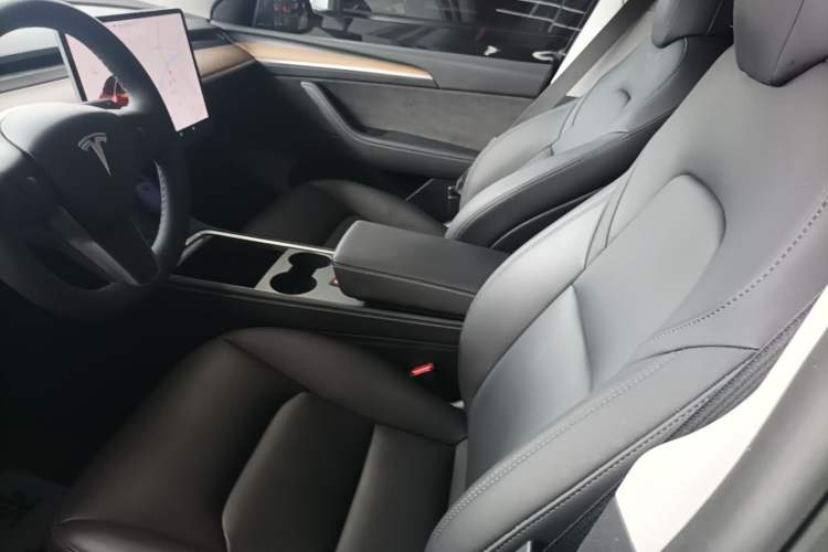 Used Tesla Model Y 2021 Standard Range Rear-Wheel Drive Version Left Front Seat