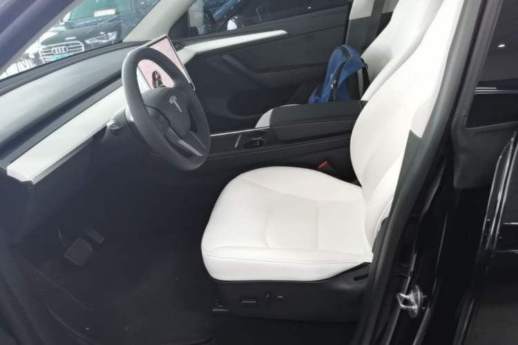 Used Tesla Model Y 2021 Standard Range Rear-Wheel Drive Version Left Front Seat