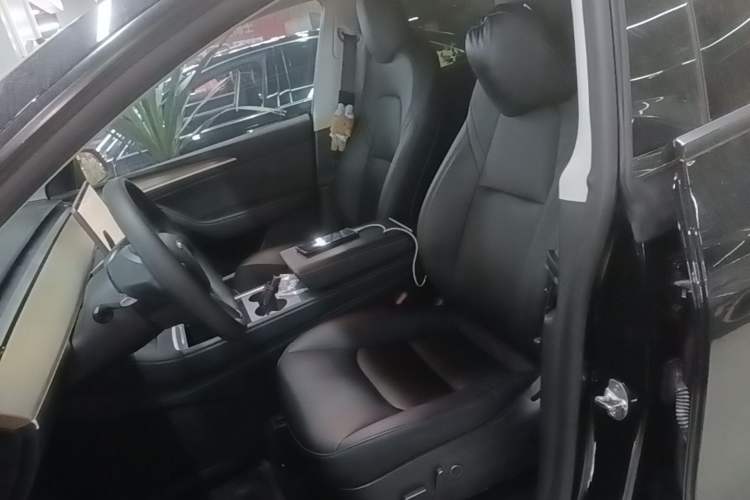 Used Tesla Model Y 2021 Standard Range Rear-Wheel Drive Version Left Front Seat