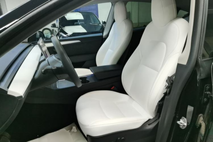 Used Tesla Model Y 2021 Standard Range Rear-Wheel Drive Version Left Front Seat