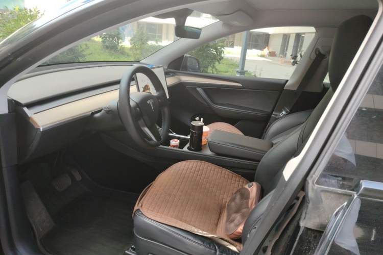 Used Tesla Model Y 2021 Standard Range Rear-Wheel Drive Version Left Front Seat