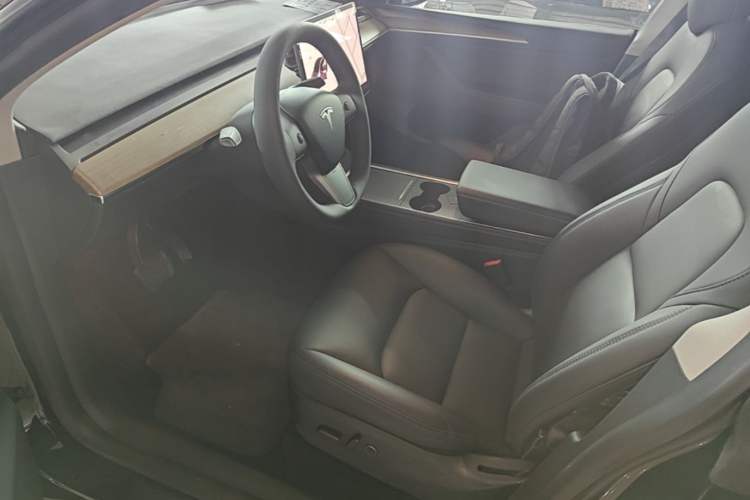 Used Tesla Model Y 2021 Long-Range All-Wheel-Drive Version 3D7 Left Front Seat