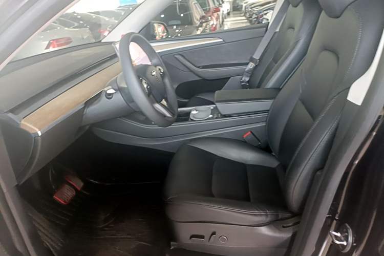 Used Tesla Model Y 2021 Long-Range All-Wheel-Drive Version 3D7 Left Front Seat