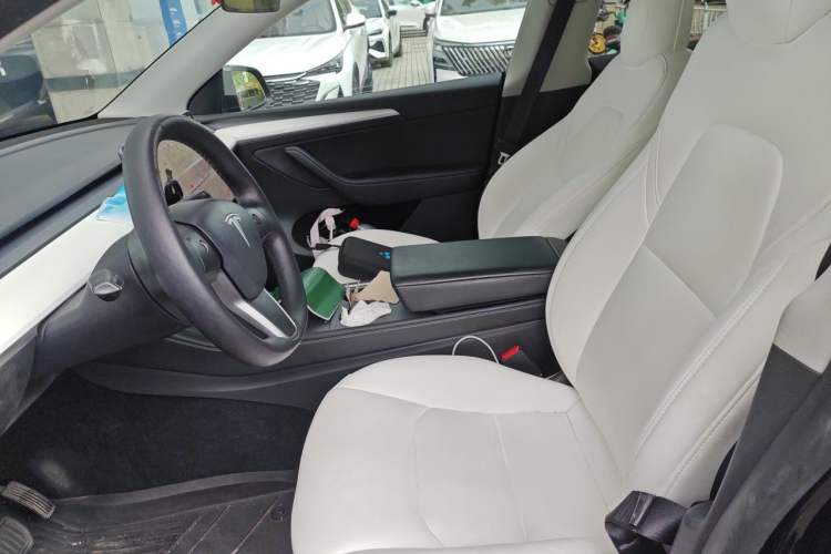 Used Tesla Model Y 2021 Standard Range Rear-Wheel Drive Version Left Front Seat