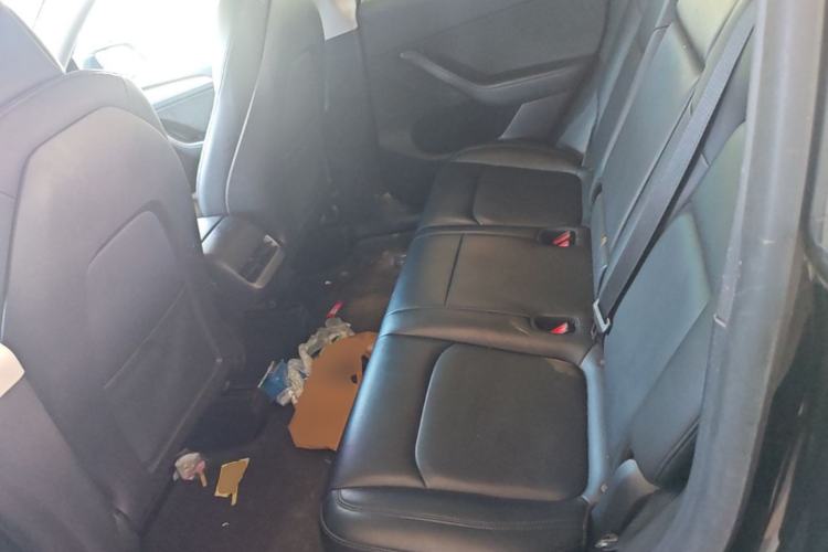 Used Tesla Model Y 2021 Standard Range Rear-Wheel Drive Version Left Rear Seat