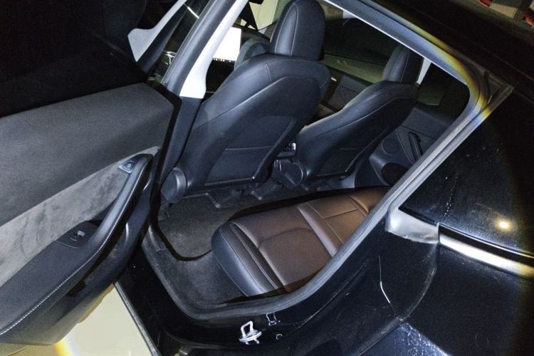 Used Tesla Model Y 2021 Standard Range Rear-Wheel Drive Version Left Rear Seat