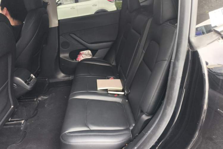 Used Tesla Model Y 2021 Standard Range Rear-Wheel Drive Version Left Rear Seat