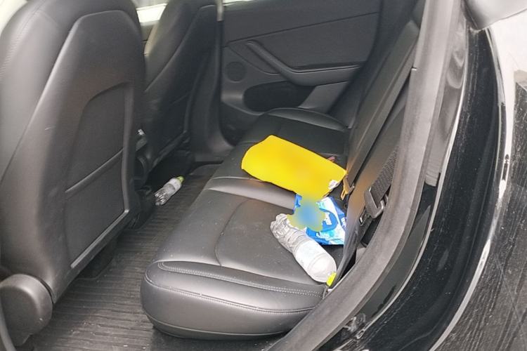 Used Tesla Model Y 2021 Standard Range Rear-Wheel Drive Version Left Rear Seat