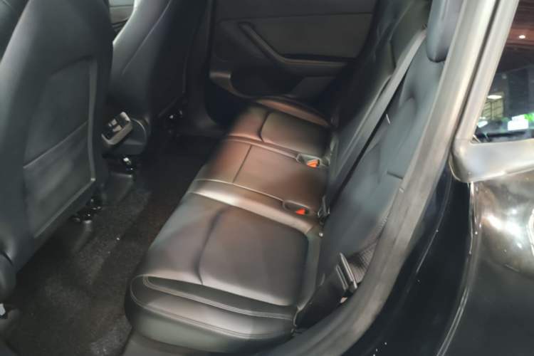Used Tesla Model Y 2021 Long-Range All-Wheel-Drive Version Left Rear Seat