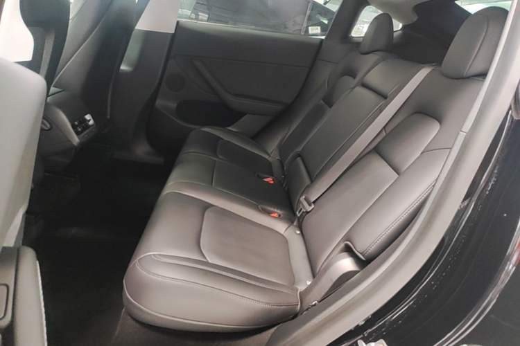 Used Tesla Model Y 2021 Standard Range Rear-Wheel Drive Version Left Rear Seat