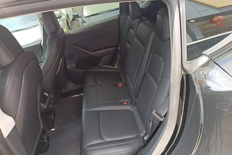 Used Tesla Model Y 2021 Standard Range Rear-Wheel Drive Version Left Rear Seat