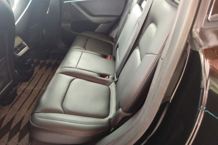 Used Tesla Model Y 2021 Long-Range All-Wheel-Drive Version Left Rear Seat