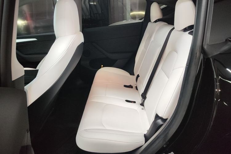 Used Tesla Model Y 2021 Performance High-Performance All-Wheel-Drive Version Left Rear Seat