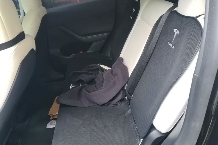 Used Tesla Model Y 2021 Standard Range Rear-Wheel Drive Version Left Rear Seat