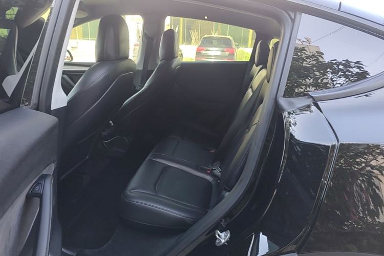 Used Tesla Model Y 2021 Standard Range Rear-Wheel Drive Version Left Rear Seat