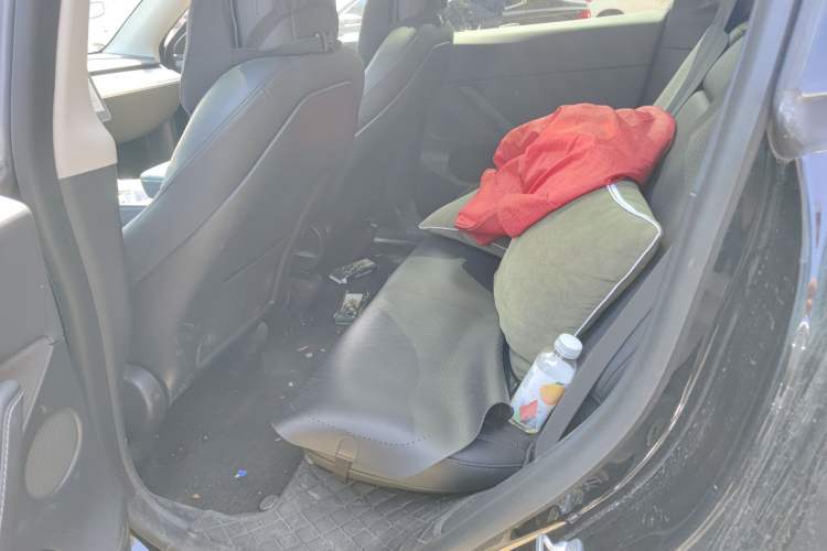 Used Tesla Model Y 2021 Standard Range Rear-Wheel Drive Version Left Rear Seat