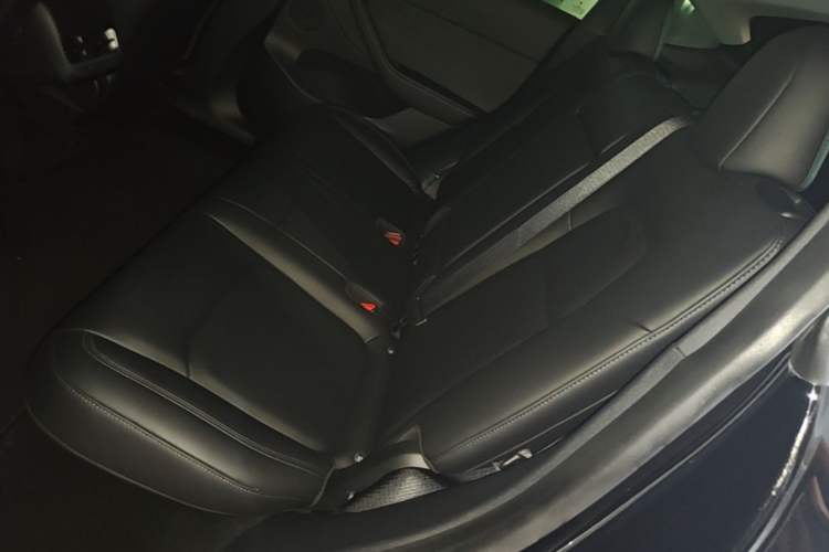Used Tesla Model Y 2021 Standard Range Rear-Wheel Drive Version Left Rear Seat