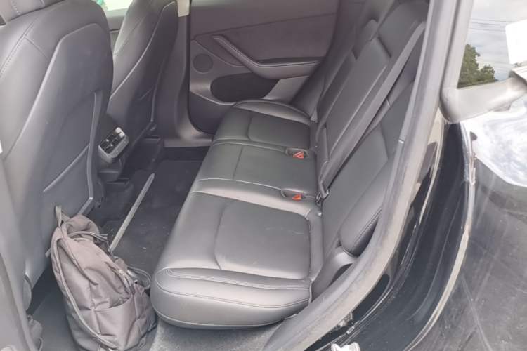 Used Tesla Model Y 2021 Long-Range All-Wheel-Drive Version Left Rear Seat