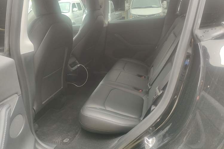 Used Tesla Model Y 2021 Standard Range Rear-Wheel Drive Version Left Rear Seat