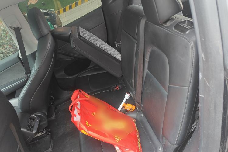 Used Tesla Model Y 2021 Performance High-Performance All-Wheel-Drive Version Left Rear Seat
