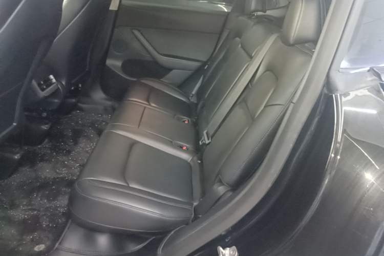Used Tesla Model Y 2021 Standard Range Rear-Wheel Drive Version Left Rear Seat