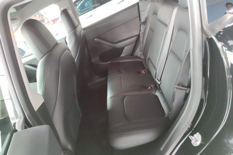 Used Tesla Model Y 2021 Standard Range Rear-Wheel Drive Version Left Rear Seat