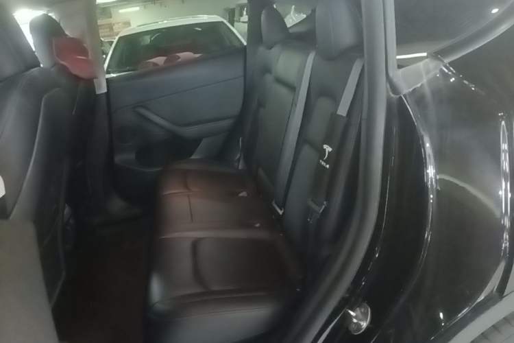 Used Tesla Model Y 2021 Standard Range Rear-Wheel Drive Version Left Rear Seat