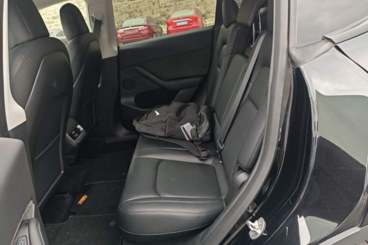 Used Tesla Model Y 2021 Standard Range Rear-Wheel Drive Version Left Rear Seat