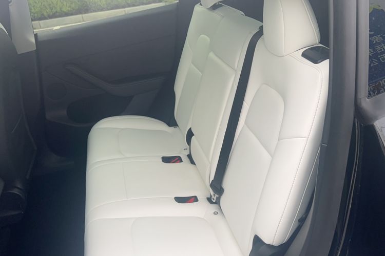 Used Tesla Model Y 2021 Standard Range Rear-Wheel Drive Version Left Rear Seat