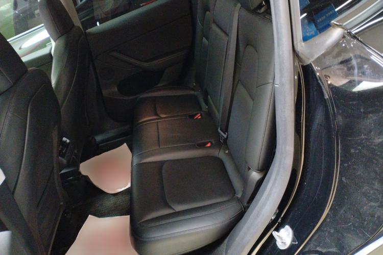Used Tesla Model Y 2021 Long-Range All-Wheel-Drive Version Left Rear Seat