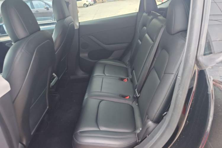 Used Tesla Model Y 2021 Standard Range Rear-Wheel Drive Version Left Rear Seat
