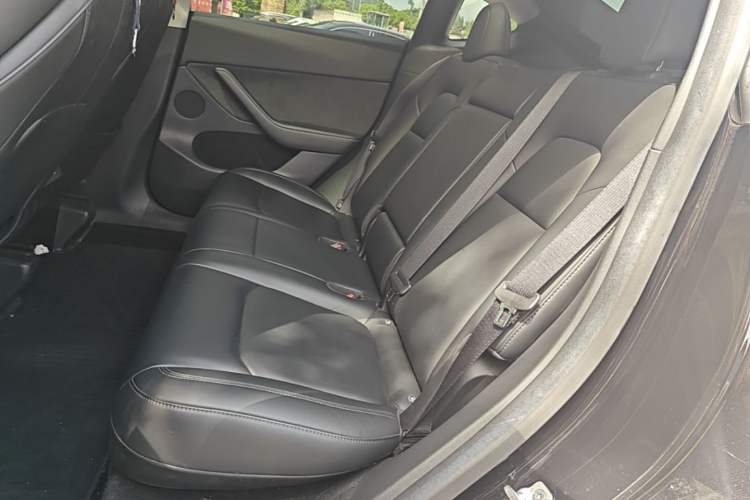 Used Tesla Model Y 2021 Standard Range Rear-Wheel Drive Version Left Rear Seat