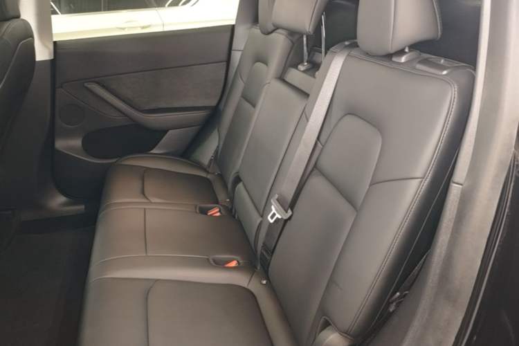 Used Tesla Model Y 2021 Standard Range Rear-Wheel Drive Version Left Rear Seat