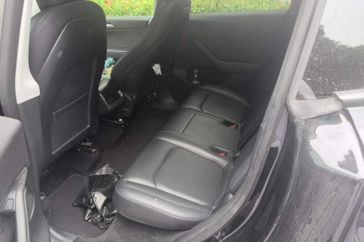 Used Tesla Model Y 2021 Long-Range All-Wheel-Drive Version Left Rear Seat