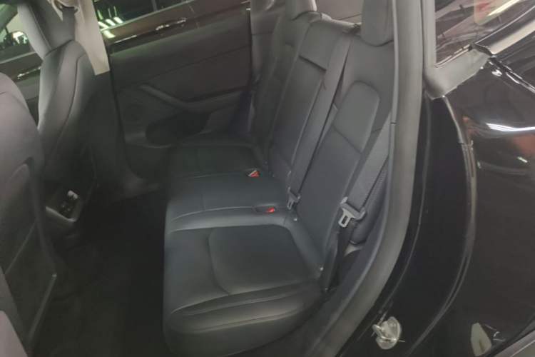 Used Tesla Model Y 2021 Long-Range All-Wheel-Drive Version Left Rear Seat