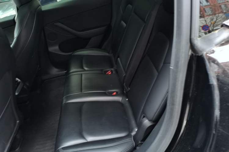 Used Tesla Model Y 2021 Standard Range Rear-Wheel Drive Version Left Rear Seat
