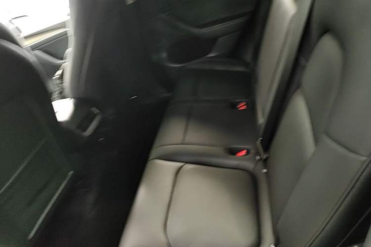 Used Tesla Model Y 2021 Long-Range All-Wheel-Drive Version 3D7 Left Rear Seat