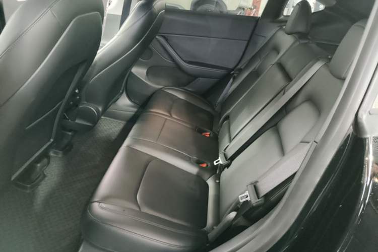 Used Tesla Model Y 2021 Long-Range All-Wheel-Drive Version 3D7 Left Rear Seat